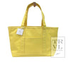 MEDIUM TOTE - COATED CANVAS DAFFODIL