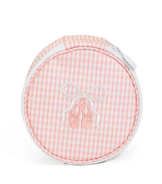 JEWEL ROUND CASE - BALLET PINK