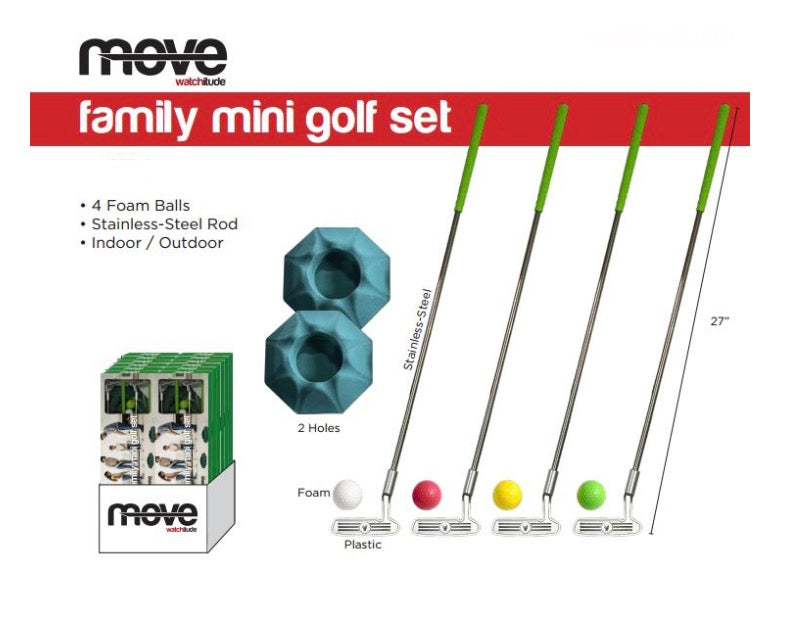 Family Mini Golf Set