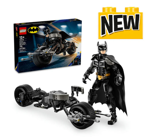 LEGO SUPER HEROES DC LEGO Batman™ Construction Figure and the Bat-Pod Bike