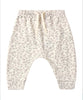 RUFFLE LONG SLEEVE TEE FLEUR + DRAWSTRING PANT FLORET