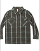 POCKETED FLANNEL SHIRT HOLIDAY PLAID