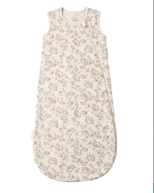 JERSEY SLEEP BAG FLORAL VINE