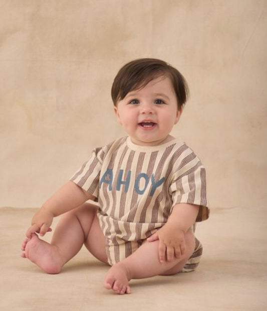 RELAXED BUBBLE ROMPER AHOY