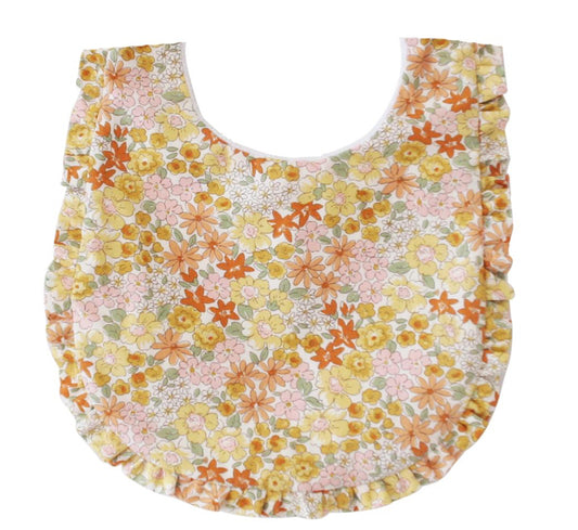 Ruffle Edge Bib Sweet Marigold