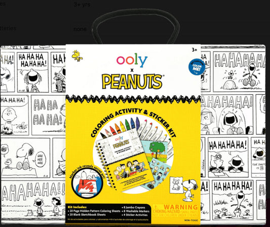 PEANUTS Coloring Activity & Sticker Kit