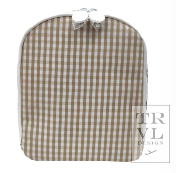 BRING IT Lunch Bag - GINGHAM KHAKI