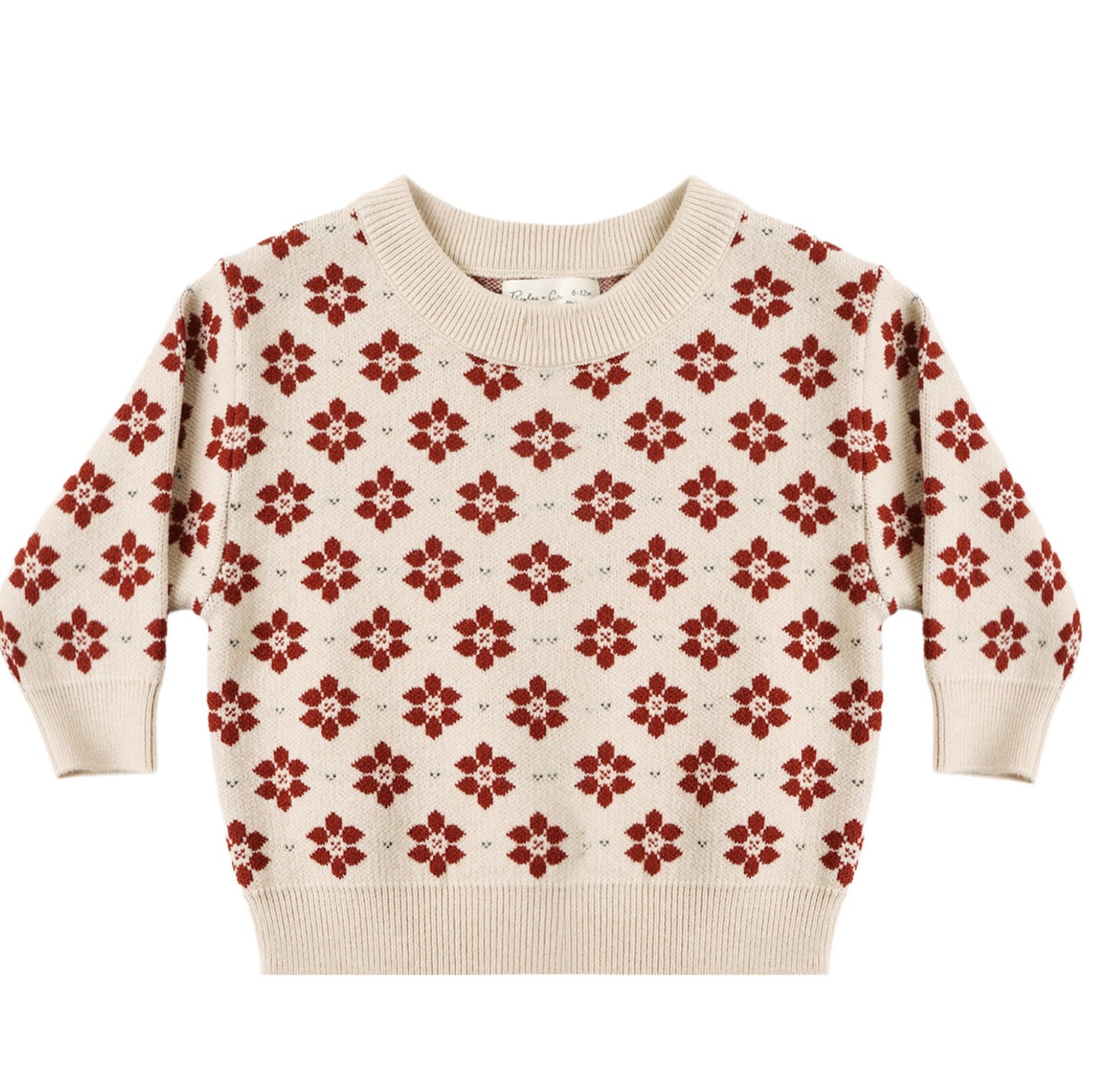 SHILOH SWEATER POINSETTIA