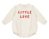 Crewneck Bubble Romper || Little Love