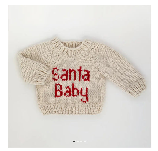 Santa Baby Crew Neck Sweater