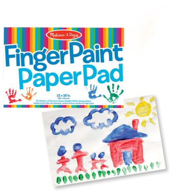 Finger Paint Paper Pad