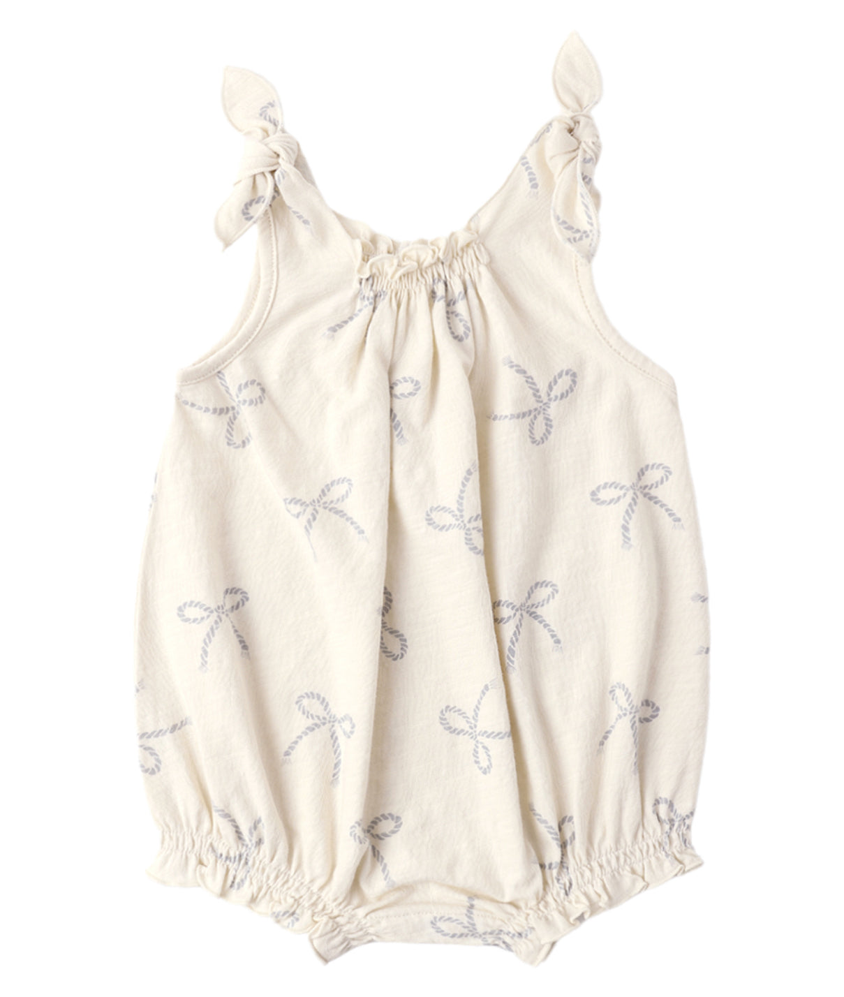 SHOULDER TIE BUBBLE SAILOR BOWS