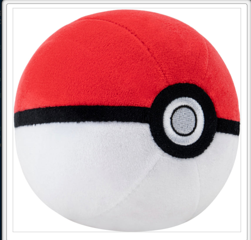 Pokemon Poke Ball Plush Assortment