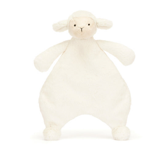Jellycat Baby Bashful Lamb Comforter (RECYCLED FIBERS)