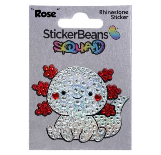 StickerBeans Squad “Rose” Axolotl