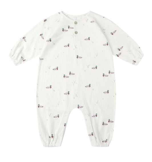 HENLEY JUMPSUIT || DUCKS
