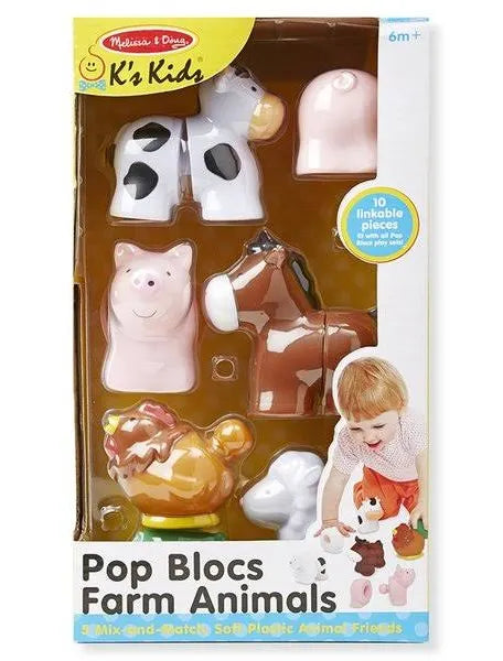 Pop Blocs Farm Animals