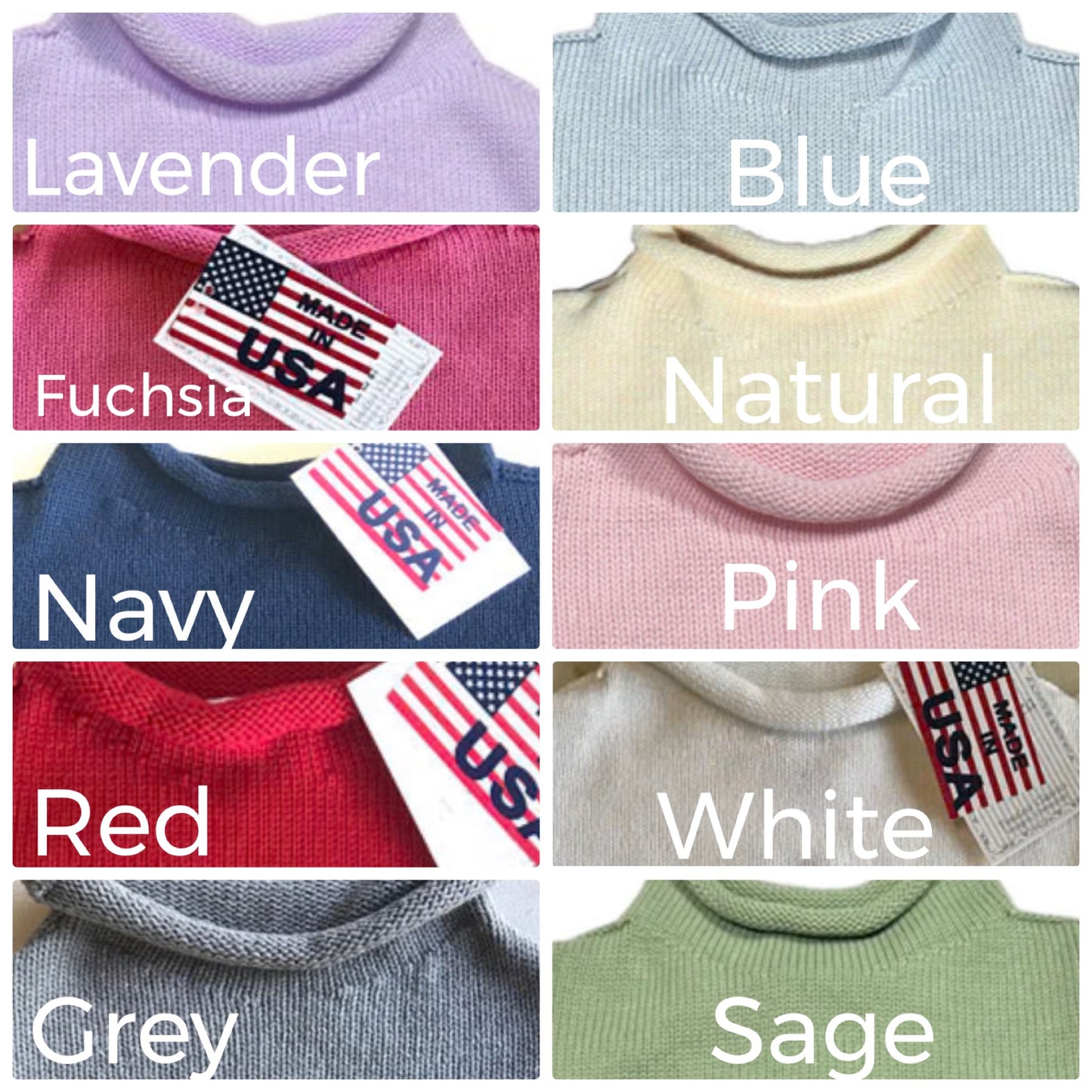 Monogrammed Initial SAILBOAT Jersey Rollneck Sweater-