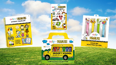 Peanuts: Activity Travel Kit & 4 Double markers