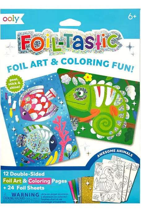 Foil-tastic Foil Art Kit: Awesome Animals