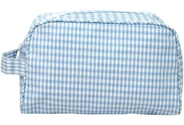 STOW IT - GINGHAM SKY Dopp Bag