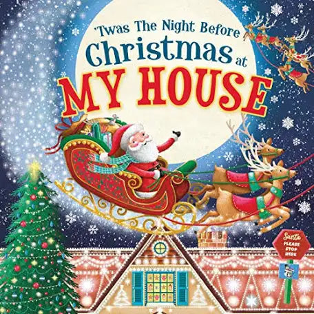 ‘Twas The Night Before Christmas at My House Book