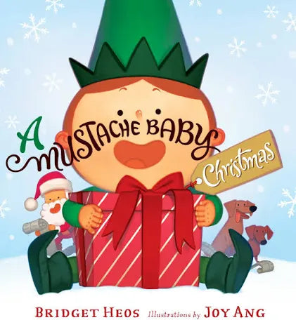 A Mustache Baby Christmas book