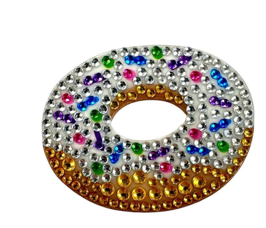 Vanilla Donut Stickerbean Sticker