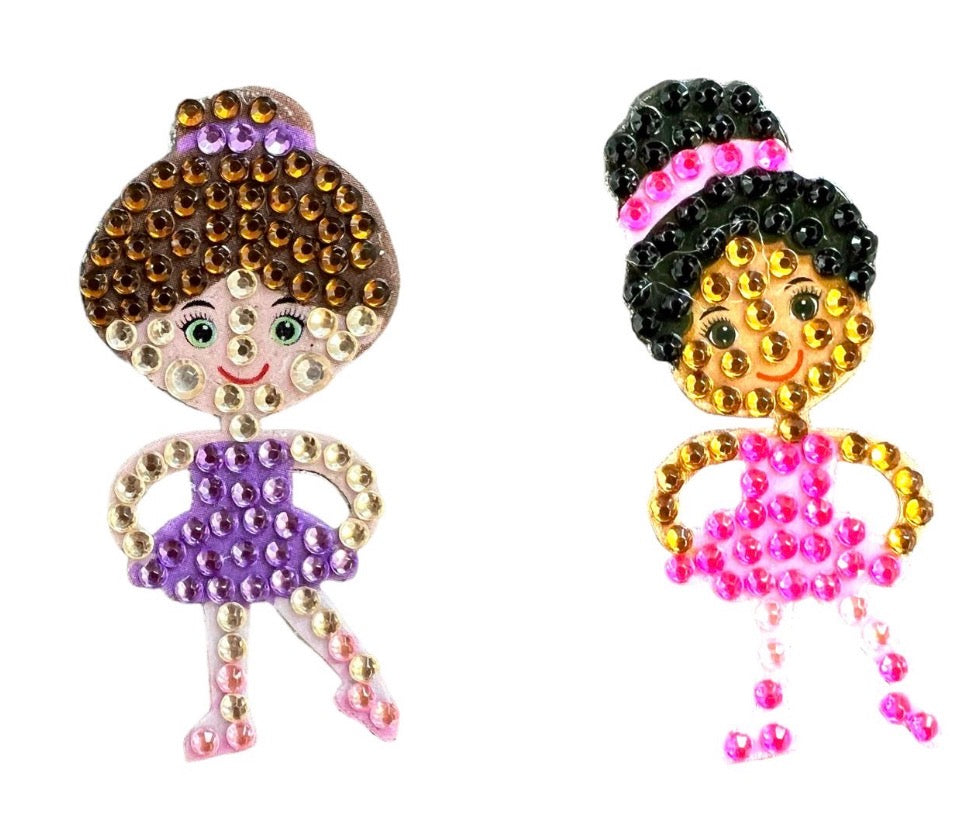 Tiny Dancer Pink & Tiny Dancer Purple Stickerbean Sticker