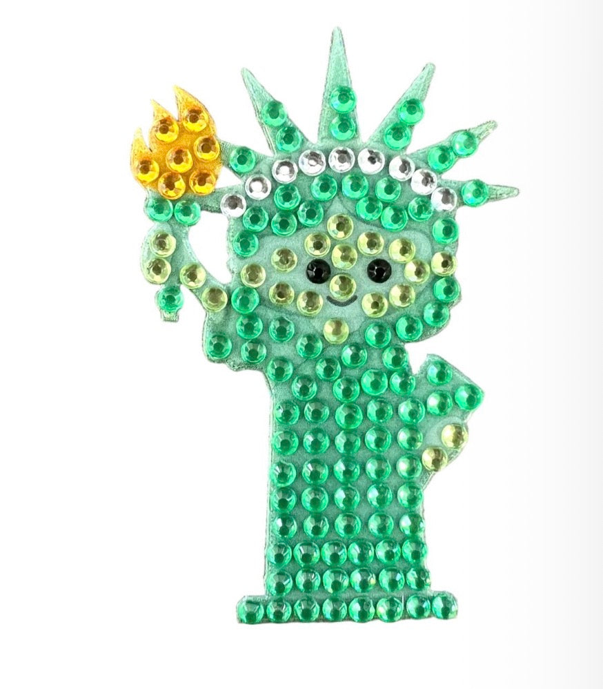 Lady Liberty Stickerbean Sticker