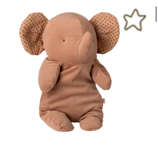 Safari friends, Elephant, Medium - Vintage rose