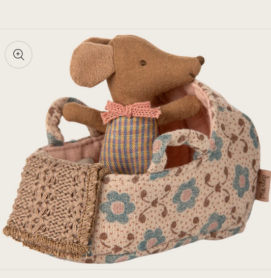 Carry cot, Baby mouse - Rose