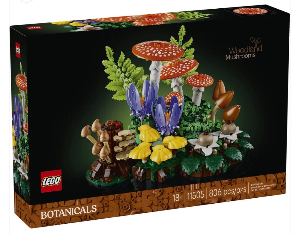 LEGO BOTANICALS Woodland Mushrooms