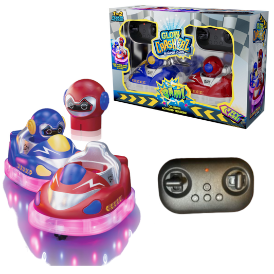 Glow Crasherz Bumper cars - Ejecting Cars with light & sound