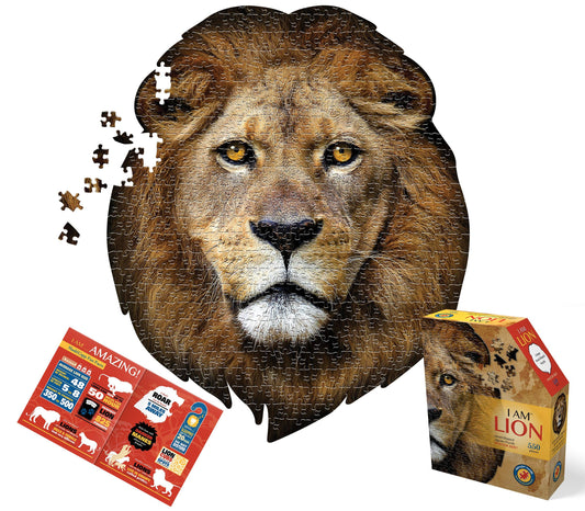 I AM Lion 550 piece jigsaw puzzle - gift