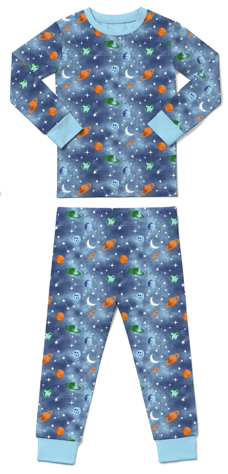 NAVY Galaxy Pajamas
