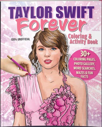 Taylor Swift Forever Coloring Book