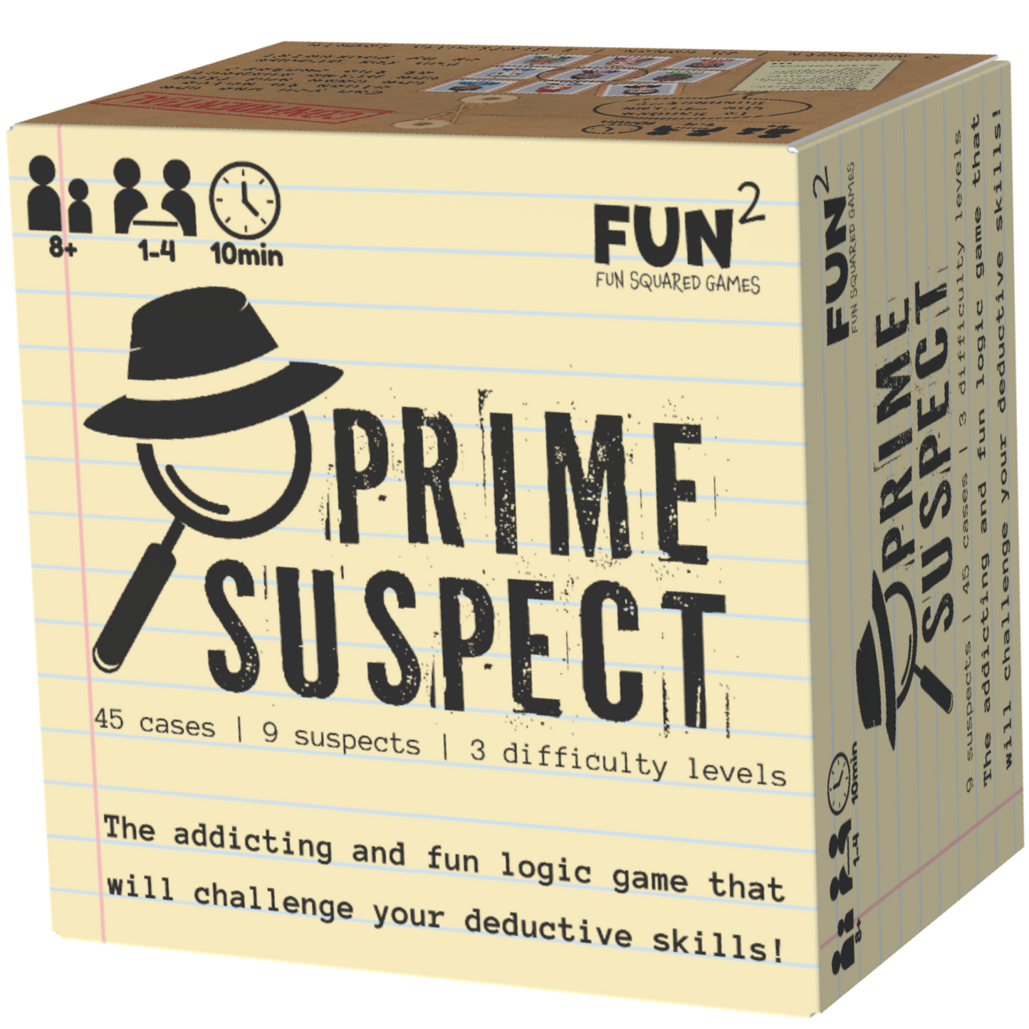 Prime Suspect (Deductive reasoning logic game)