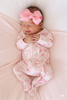 Little Sis Ruffle Zipper Footie