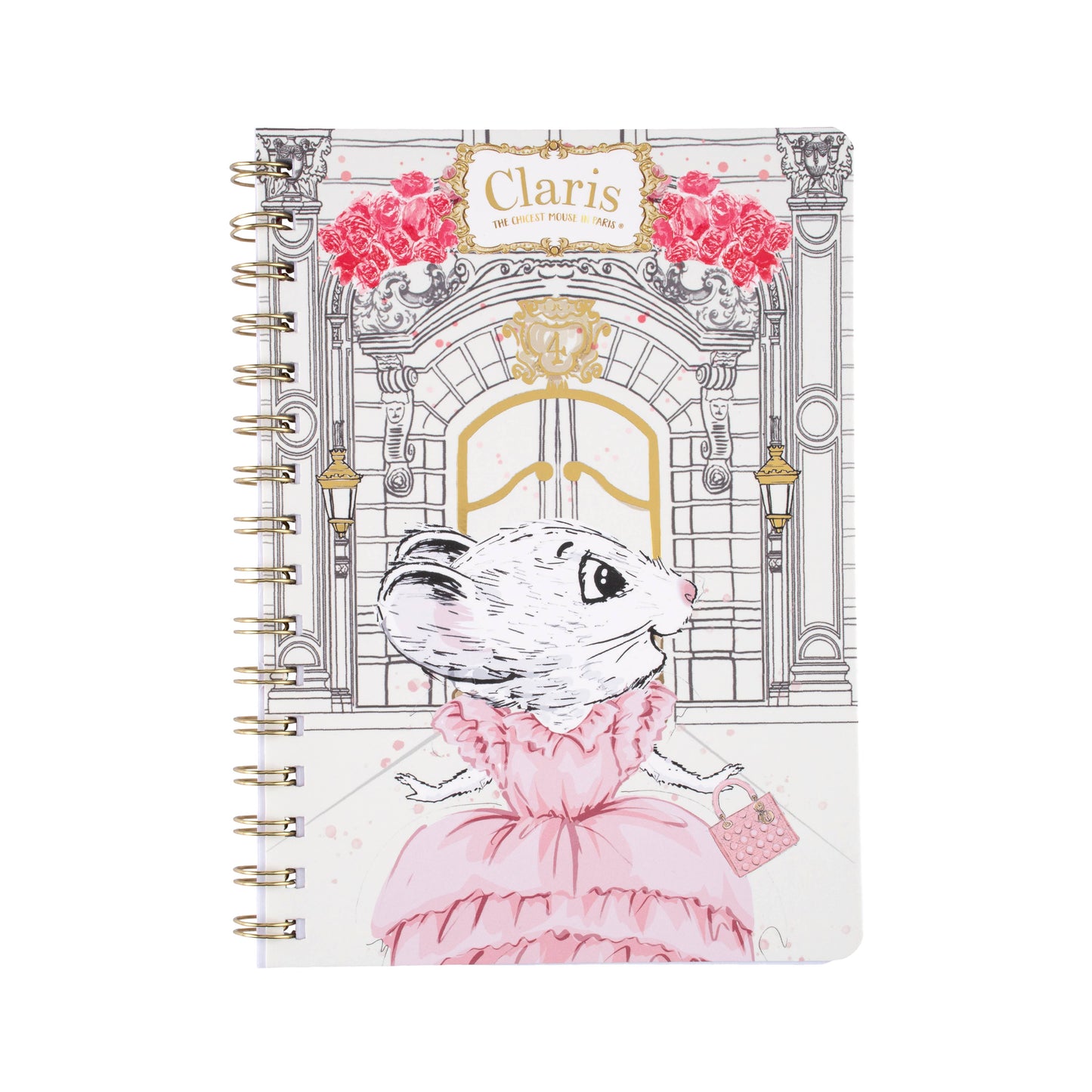 Claris The Chicest Mouse In Paris - Spiral Notebook