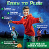 Cosmic Kick the Can: Glow in the Dark Game & Kids Toy