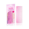 "Sparkle" Wide Tooth Detangling Comb: Purple