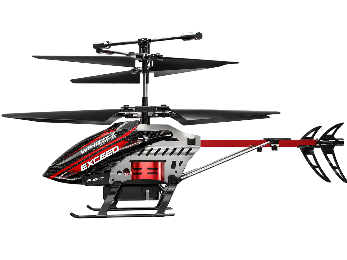 WhizzzCopter RC Helicopter with LED Light Bar, Auto Hover
