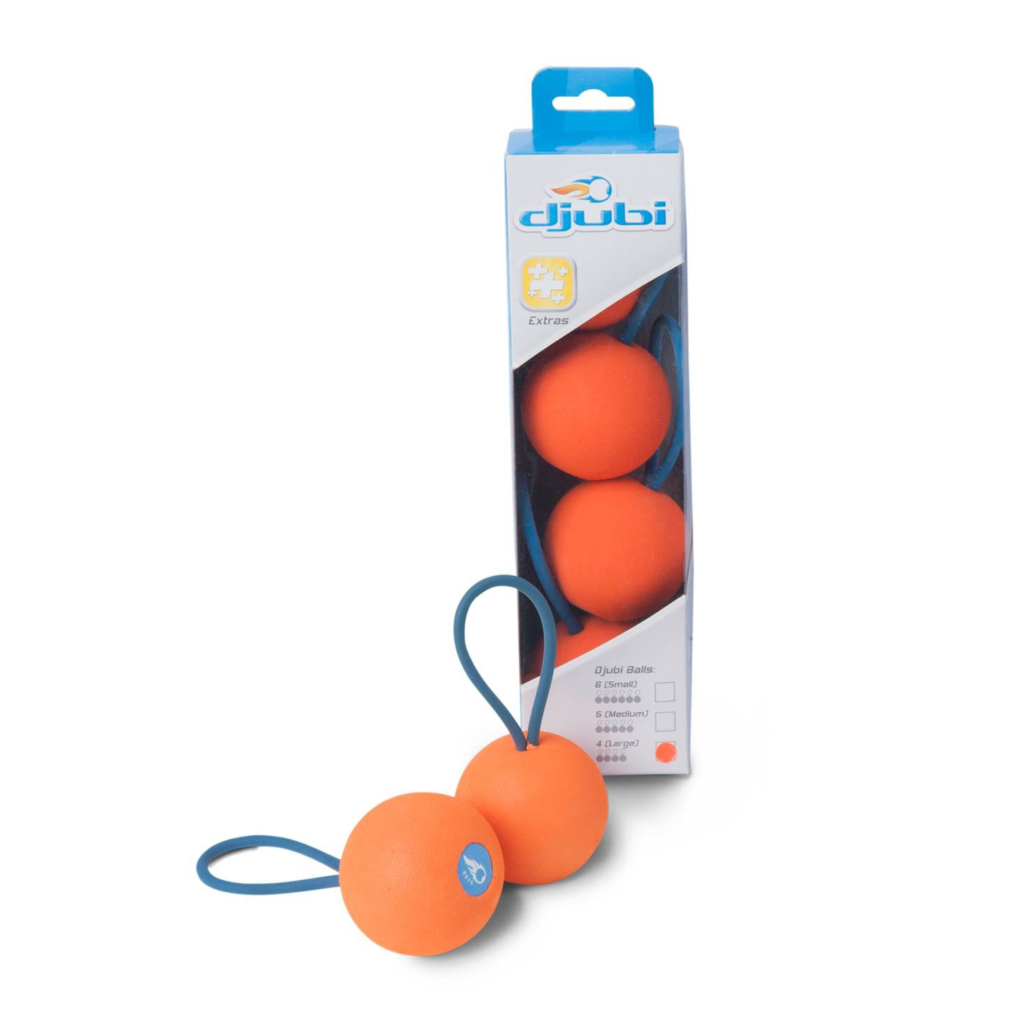 Large Ball Refills for Djubi Slingball Classic: Orange