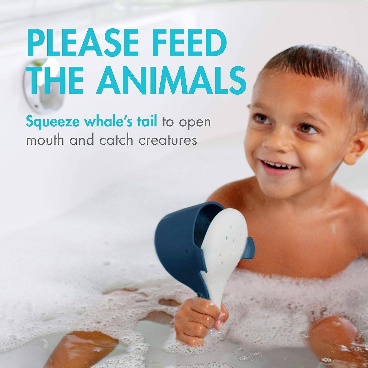 Boon Chomp Hungry Whale Bath Toy