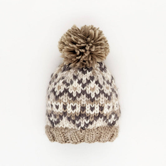 Fairisle Pebble Beanie Hat Baby & Kids