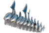 EUGY Leopard Seal 3D Puzzle