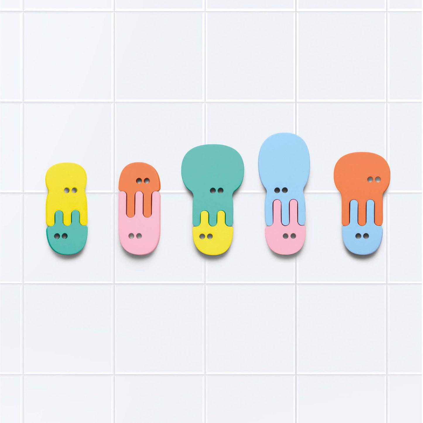 Quut Bath Puzzle - Bath time is even more fun! Bath Toys: Whale