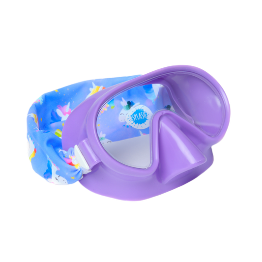 MASK- Rainbow Unicorn Swim Mask