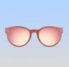 Round Sunglasses | Dusty Rose: Toddler (Ages 2-4) / Brown Polarized Lens